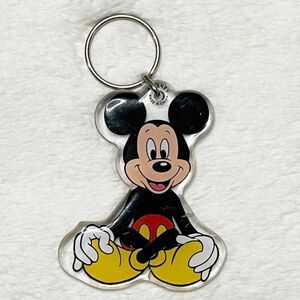 🔮‎ 5/$25 Disney Mickey Mouse Supersized Plastic Keychain